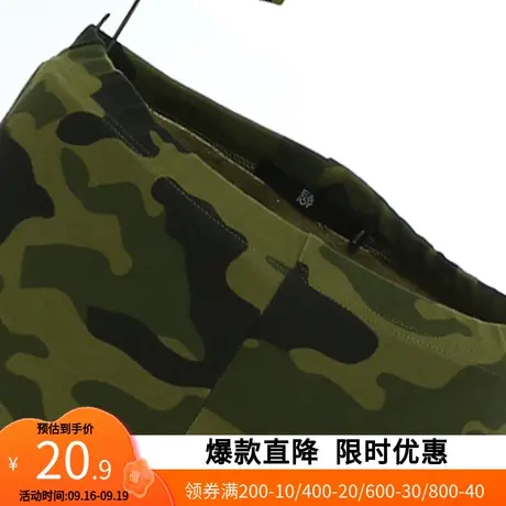 艾格2023春秋女士裤子休闲裤长裤宽松直筒长裤E111商品大图