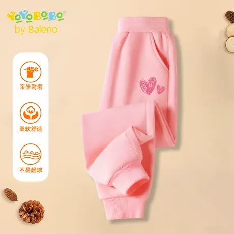 班尼路YBB系列儿童休闲裤女童秋季运动裤小女孩休闲长裤宽松卫裤商品大图