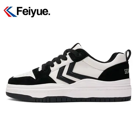 feiyue/飞跃×芝麻街联名款摩卡棕板鞋女2024春季款运动休闲鞋男图片