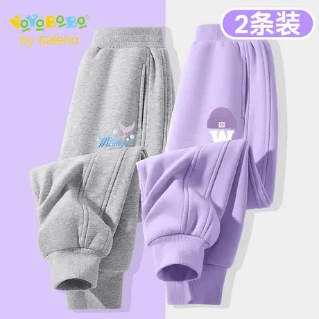 班尼路童装YBB系列女童长裤秋季新款女孩休闲裤子儿童春秋校服裤商品大图