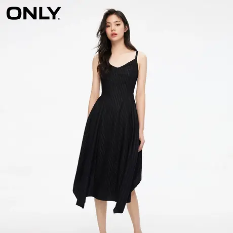 ONLY奥莱春季新款通勤休闲不规则中长款吊带连衣裙女图片