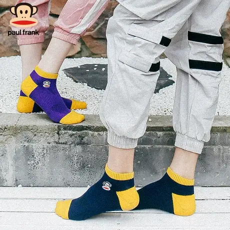 大嘴猴袜子女士低帮夏季薄款透气浅口短袜情侣袜ins潮春秋船袜男商品大图