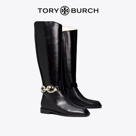TORY BURCH 汤丽柏琦 拉链高帮骑士长靴 154292图片