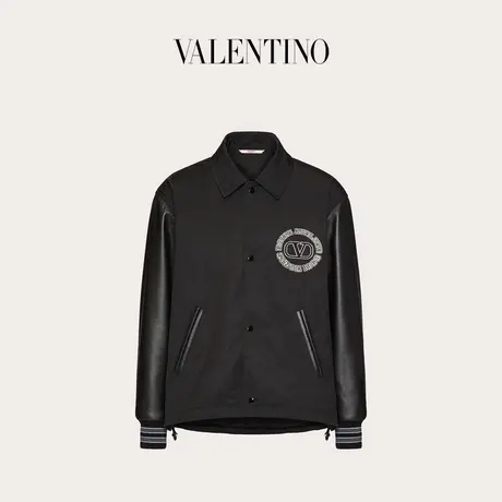 【季末优惠】华伦天奴VALENTINO男士尼龙运动式夹克外套图片