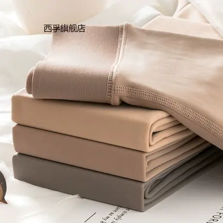 品质面膜水光袜 秋冬加绒加厚裸感修身一体裤 女光腿打底裤防勾丝商品大图