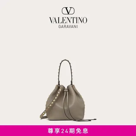 【24期免息】华伦天奴VALENTINO女士 ROCKSTUD 小牛皮水桶包商品大图
