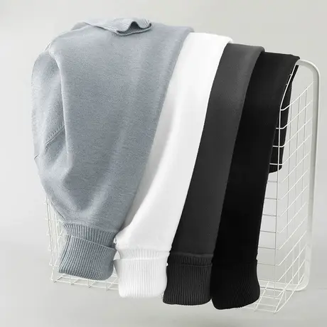 半高领毛衣男纯色秋冬季保暖针织衫内搭打底衫潮流修身毛线衣毛衫图片