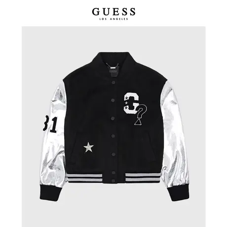 【38上新季】GUESS经典美式复古长袖棒球服街头夹克外套图片
