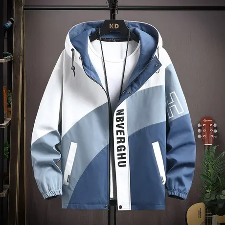 2023春季新款大童外套男孩春装初中高中学生夹克青少年春秋款上衣商品大图