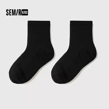 森马儿童夏季透气网眼袜子 一双装商品大图