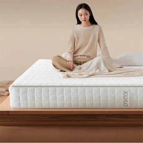 顾家家居防螨可拆洗抑菌透气欧式垫层软硬可调天丝面料记忆棉床垫图片