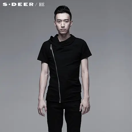 sdeerhe圣迪奥 🤚男装 🤛专柜正品 🤜夏装时尚个性男士上衣3270136图片