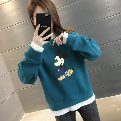 卫衣2023年新款女装韩版秋冬季秋款秋装宽松女士加厚上衣外套爆款商品大图