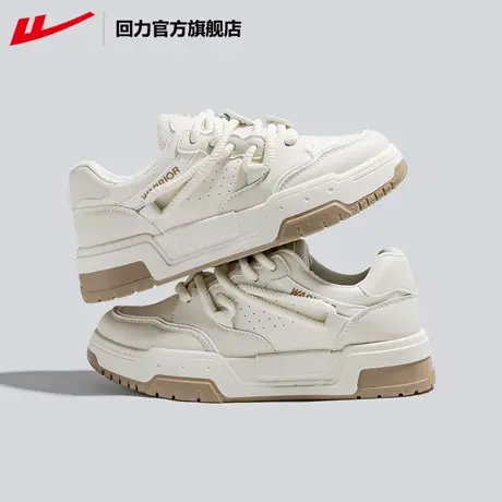 回力官方旗舰店板鞋女款2024春季新款厚底增高休闲运动鞋小白鞋子商品大图