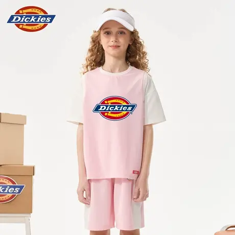 Dickies童装女童篮球服套装女孩凉感速干两件套儿童运动训练服潮A商品大图
