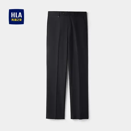 HLA/海澜之家垂顺西裤2025秋新款纯色细腻易打理直筒商务裤子男图片
