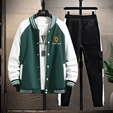 卫衣套装大童男装12-15岁13初中学生14-16青少年帅气男孩秋装外套商品大图