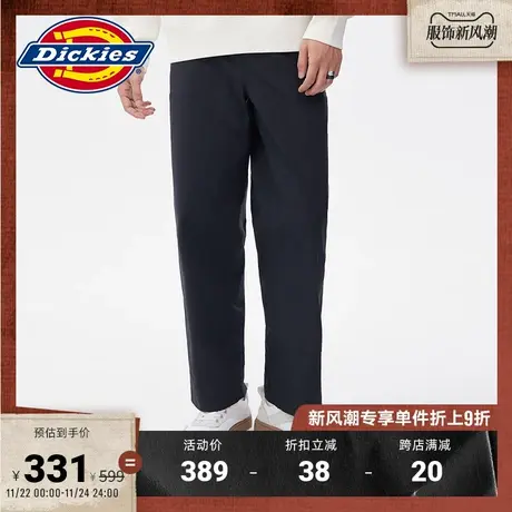 Dickies商场同款新品秋冬男女休闲版型直筒裤双膝裤图片