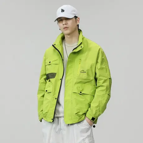 男士外套秋冬款潮流夹克外套男户外工装防风休闲百搭外套潮流夹克图片