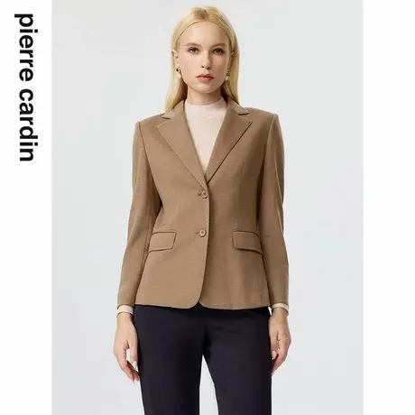 【皮尔卡丹女装】秋季简约知性轻商务刚需修身西服【专柜正品】图片