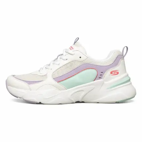Skechers斯凯奇女鞋透气春夏新款老爹鞋厚底休闲鞋时尚网面运动鞋商品大图