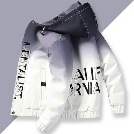 男士外套春秋季2023新款ins潮流渐变学生夹克男春装帅气秋装上衣商品大图