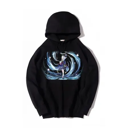 秀洛原神卫衣达达利亚公子神里绫华情侣连帽春秋外套男女套头潮衣图片