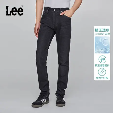 【张凌赫代言】Lee凉凉裤商场同款25夏新705锥形精玉透凉男牛仔裤商品大图