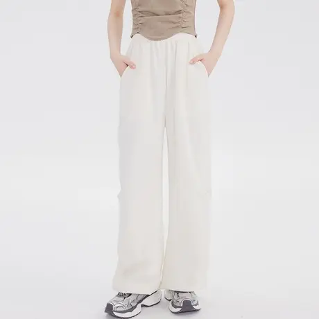 尔给薄款裤子设计感高级宽松日系灯笼裤女夏小个子2023新款休闲裤商品大图