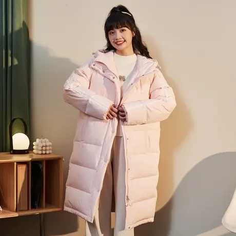 唐狮冬季女羽绒服短款连帽面包服韩版宽松加厚保暖小个子外套图片