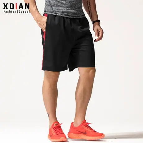 续点 运动短裤男青年夏季薄款透气五分中裤健身跑步训练宽松裤子商品大图