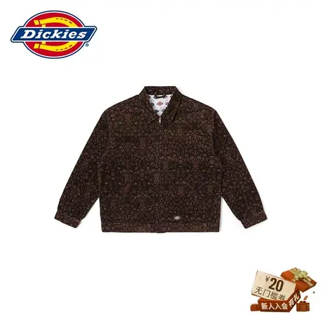Dickies商场同款23新品秋冬新款满印宽松休闲夹克外套商品大图