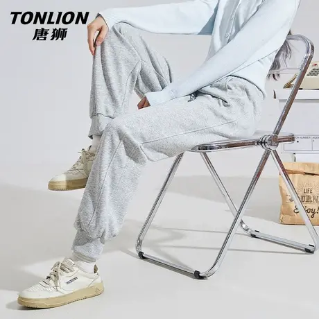 唐狮官方运动卫裤女2026新款春季束脚裤宽松大码学生收脚休闲裤VC图片