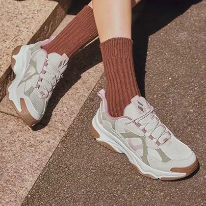 Skechers斯凯奇漫月鞋夏女鞋小个子显高老爹鞋厚底增高百搭休闲鞋商品大图