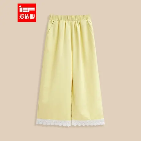 MINIIEF【爱依服童装】2025夏季新款韩系风时尚洋气女童阔腿裤图片