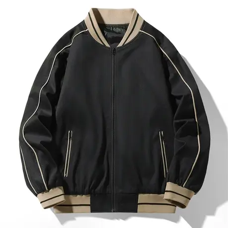 2023春秋季新款男士薄款夹克外套休闲百搭潮流棒球服短款男装衣服商品大图