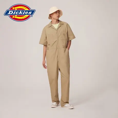 Dickies春夏工装休闲短袖连体裤长裤连身裤图片