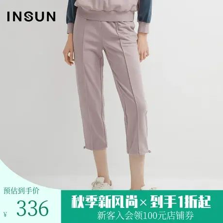 恩裳春季宽松束脚哈伦裤显瘦休闲卫裤九分裤休闲裤女图片