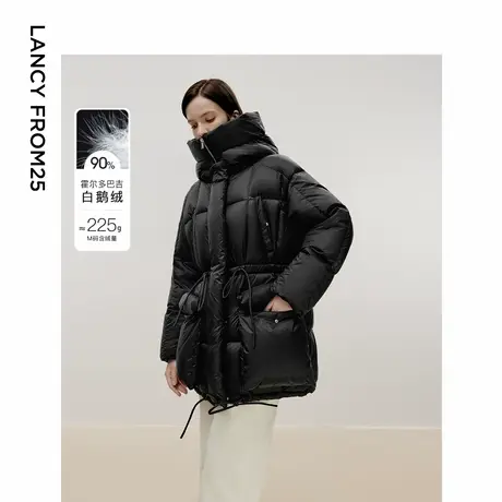 朗姿欧洲EiLEEN ELITEE霍尔多巴吉鹅绒外套女2024冬季新款羽绒服图片