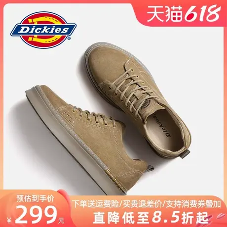 Dickies男鞋2025新款夏季厚底百搭男款板鞋皮鞋男士休闲鞋子潮鞋商品大图