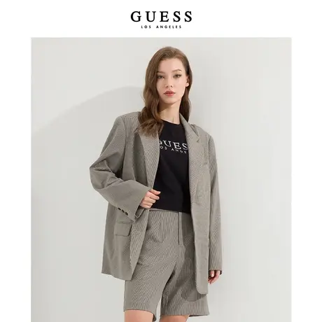 GUESS职场流行休闲气质搭配灰色西装外套-W2PN21W35Y3商品大图