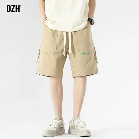 男士日系五分短裤男夏季薄款宽松五分裤男款运动中裤2023新款男裤商品大图