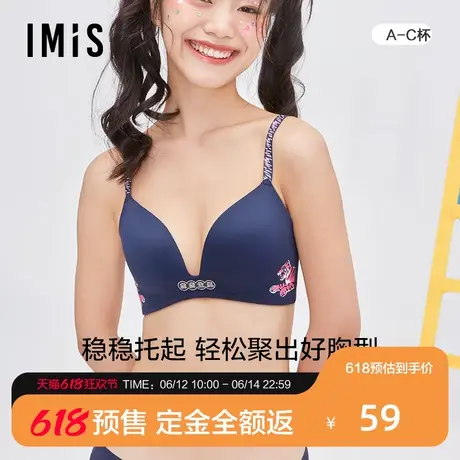 【预售免定金】爱美丽IMIS内衣无钢圈小胸聚拢光面文胸IM17BGL1商品大图