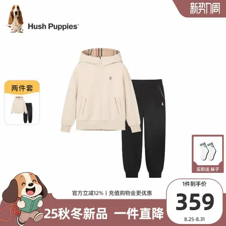 【25秋新品】暇步士童装男童套装中大童休闲外套儿童舒适宽松长裤商品大图