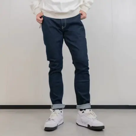 Lee23秋冬新款709低腰修身原色牛仔裤男LMB100709201717898L00图片