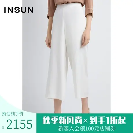 恩裳商场同款秋季时尚休闲裤图片