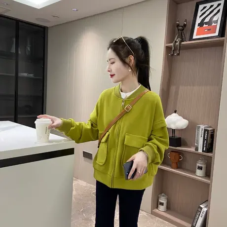 chic甜辣小香风短外套女士2023早春季新款潮ins设计高级感上衣服商品大图