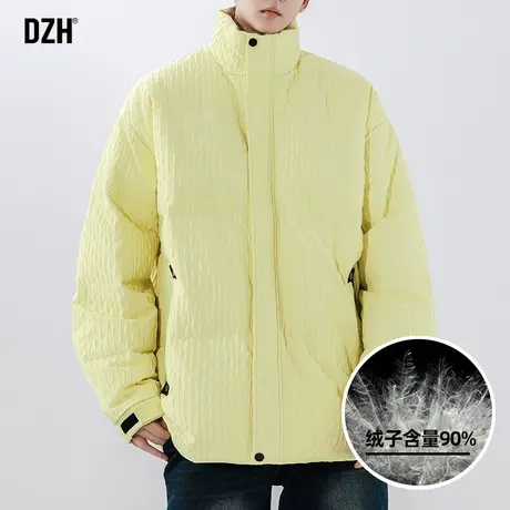 男生立领羽绒服男冬季2024新款短款保暖加厚休闲冬装羽绒外套男款图片