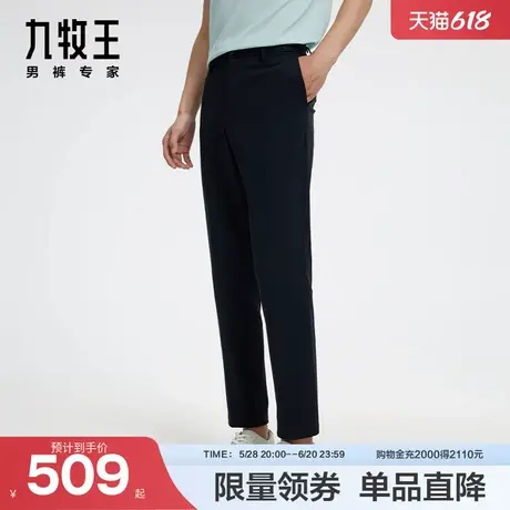 [明星同款][易打理系列]九牧王男装JA2D80313西裤24秋新西装裤男图片