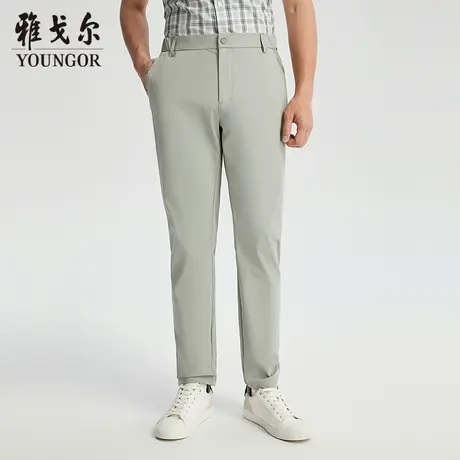【商场同款】雅戈尔男士长裤春季新款官方商务休闲上班穿长裤男商品大图